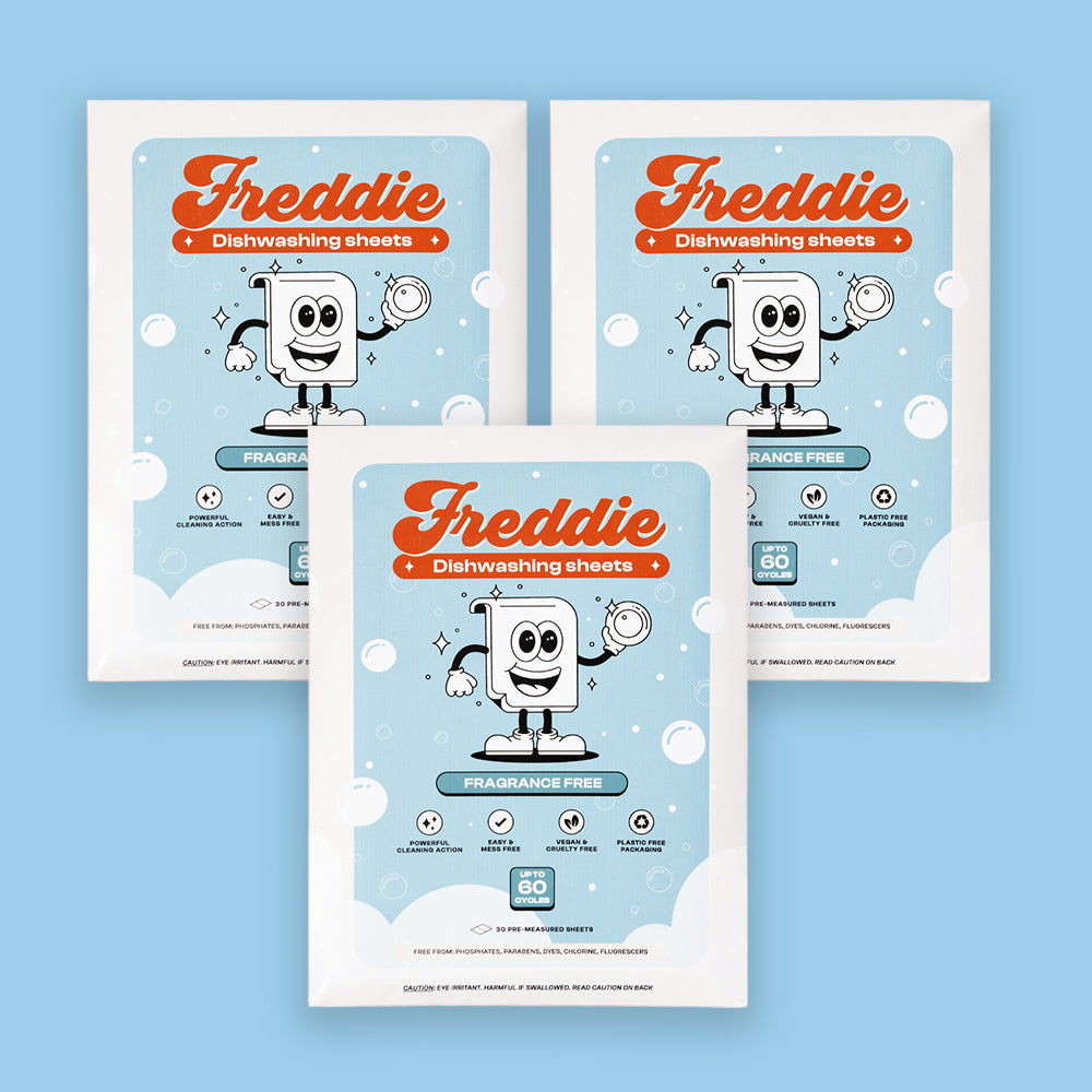 3x Dishwasher Detergent Sheets