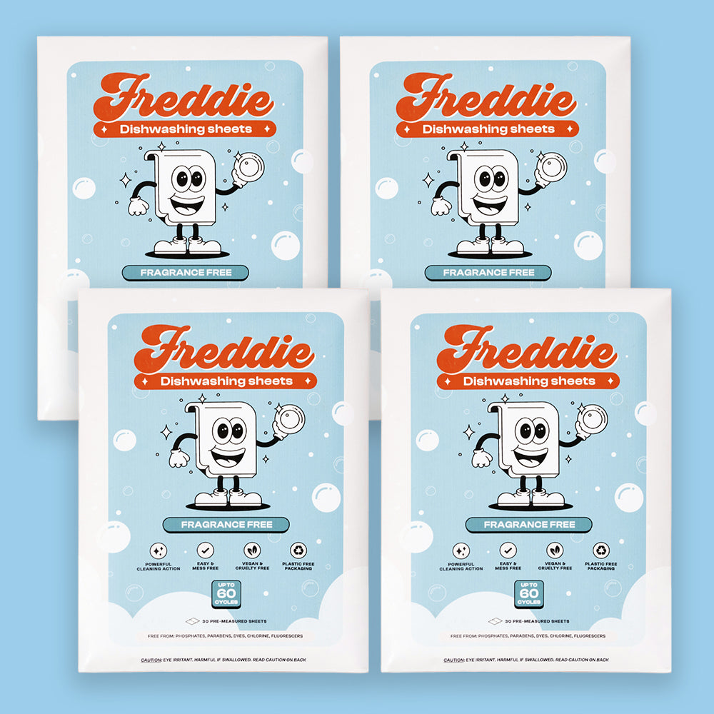 4x Dishwasher Detergent Sheets