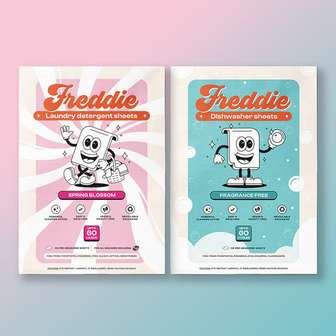 1x Laundry Detergent Sheets + 1x Dishwasher Sheets Bundle